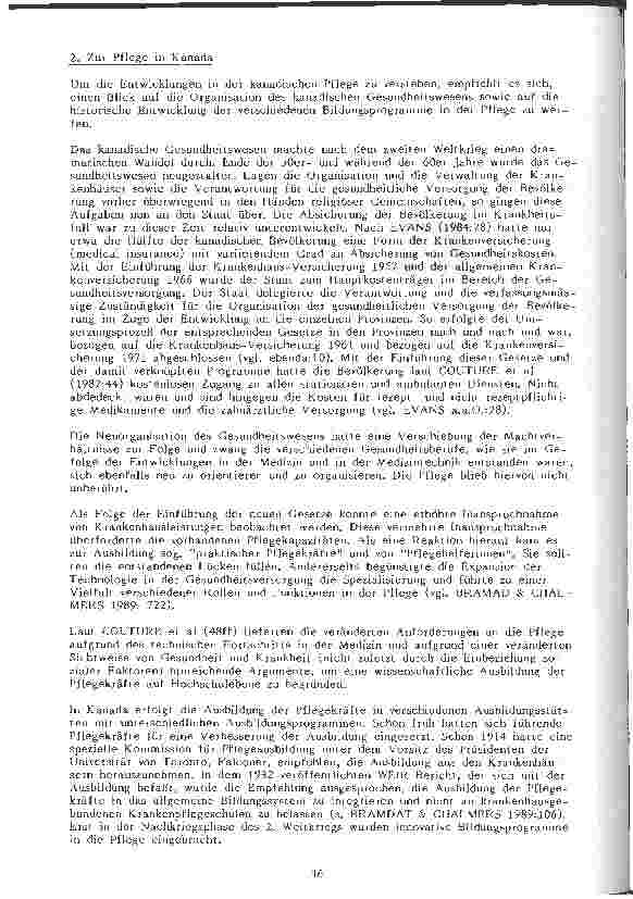 Vorschauseite 2: Pflegetheorie und Pflegepraxis am Beispiel eines kanadischen Krankenhauses