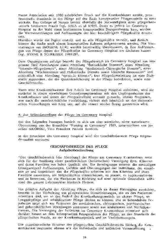 Vorschauseite 5: Pflegetheorie und Pflegepraxis am Beispiel eines kanadischen Krankenhauses