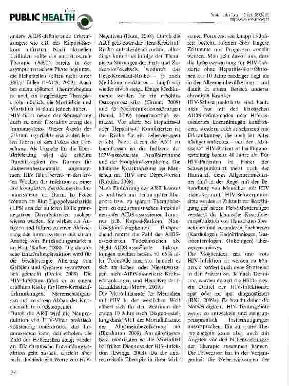 Vorschauseite 2: HIV/Aids