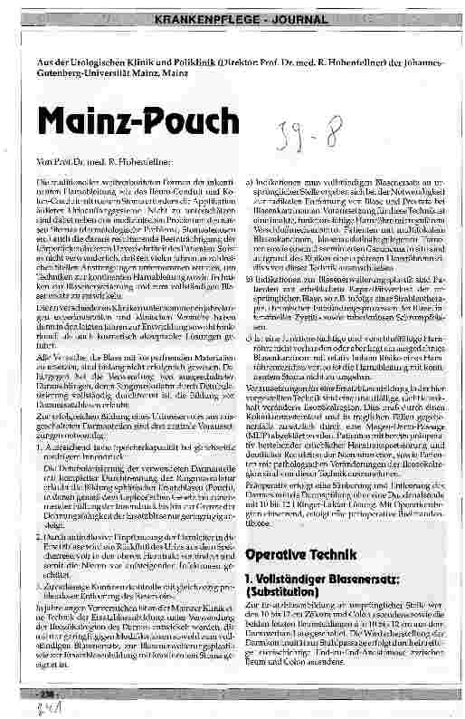 Vorschauseite 1: Mainz-Pouch