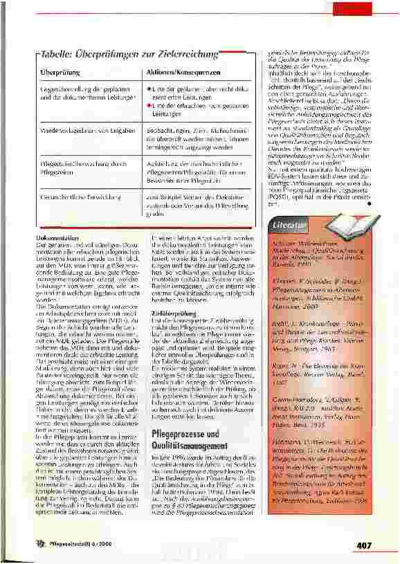 Vorschauseite 5: Computer begleiten heute den Pflegeprozess auf Schritt und Tritt