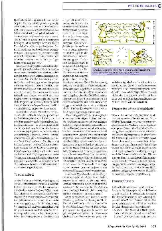Vorschauseite 2: Abschied und Trauer