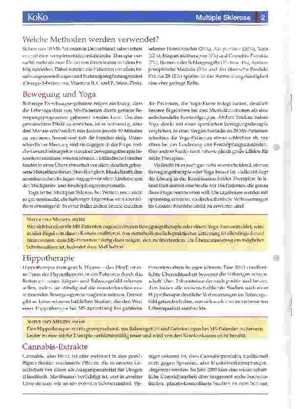 Vorschauseite 2: Multiple Sklerose
