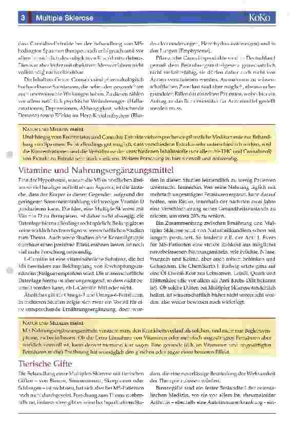 Vorschauseite 3: Multiple Sklerose