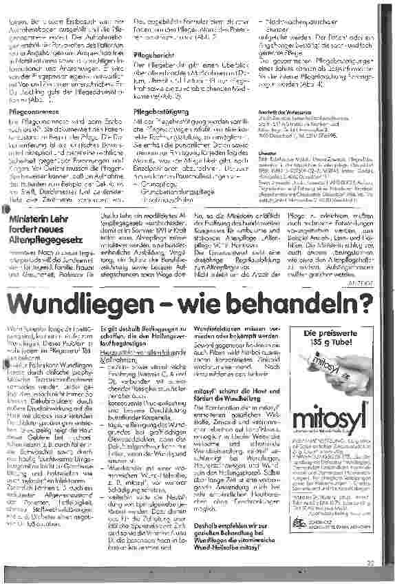 Vorschauseite 5: Pflegeprozeß - 1. Folge: Dokumentation