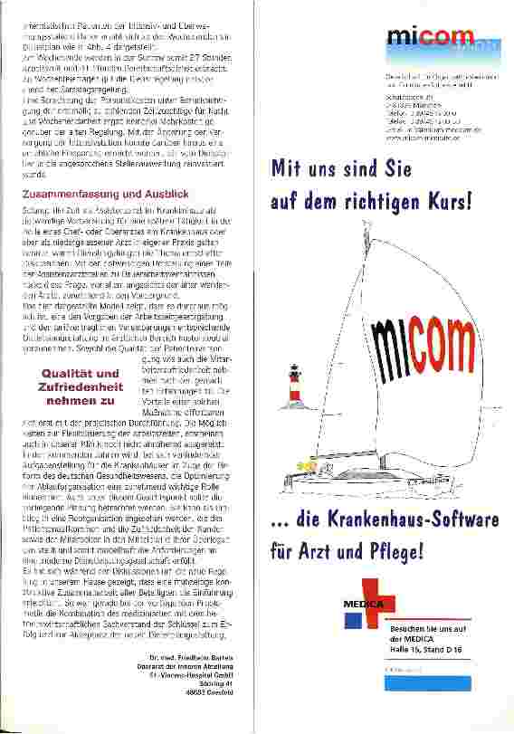 Vorschauseite 4: Ein alltagstaugliches Modell Beispiel für eine erfolgreiche Umsetzung der Arbeitszeitgesetzgebung im ärztlichen Dienst