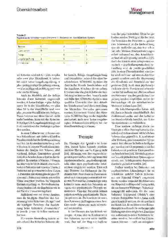 Vorschauseite 5: Artifizielle Wunden und Wundbeurteilung