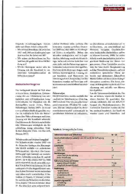 Vorschauseite 3: Trotz Blasenexstrophie ein gutes Leben haben: Untersuchung zum Leben und Umgang mit Blasenexstrophie