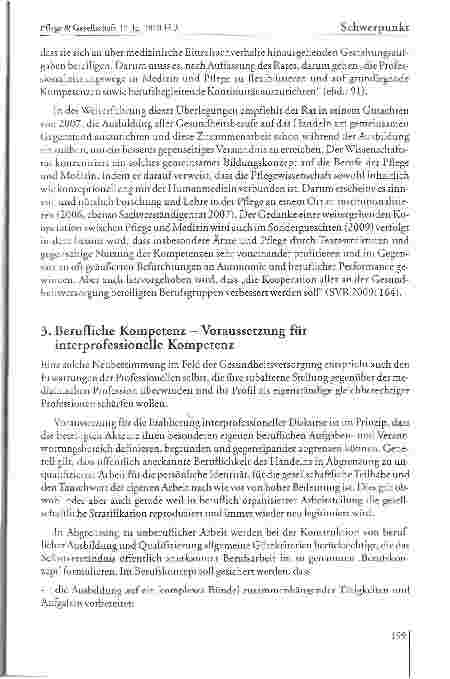 Vorschauseite 3: Interprofessionelles Lernen als Voraussetzung für interprofessionelles Handeln - am Beispiel eines interprofessionell angelegten Bildungs und Entwicklungsprojektes für Gesundheits…