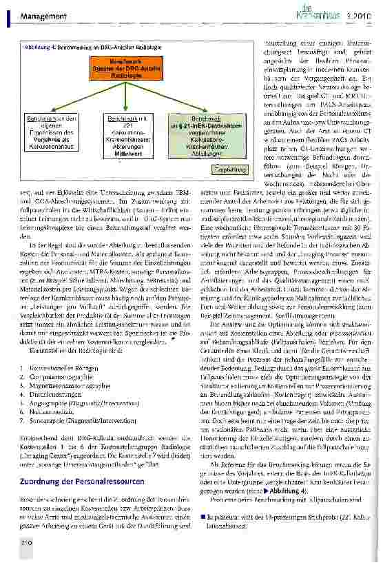 Vorschauseite 4: Benchmarking radiologischer Abteilungen