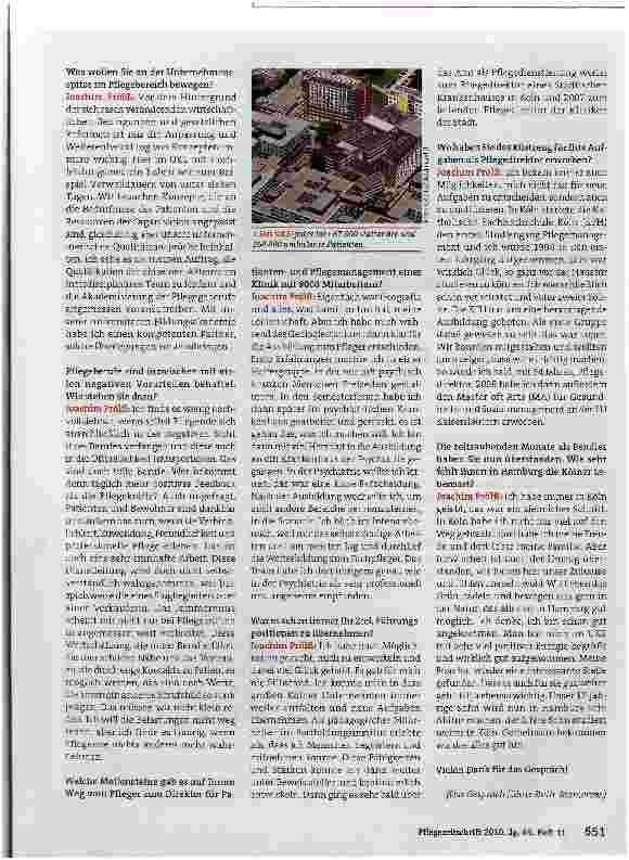 Vorschauseite 2: „Hier kann ich an der Spitze der Hierarchie mitgestalten