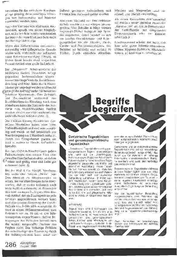 Vorschauseite 4: FAB 80 : Neues und Bewährtes für die Altenpflege (II)