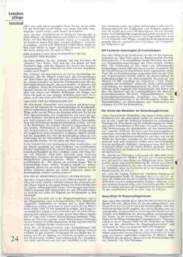 Vorschauseite 2: Schwierigkeiten mit dem Berufsbild