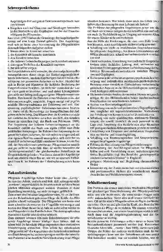 Vorschauseite 5: Angehörigenberatung durch Angehörigengruppen Beispiele aus Berlin und Hannover