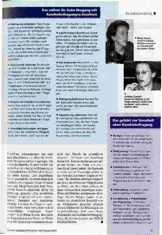 Vorschauseite 2: Kundenbefragung - alles schriftlich oder was? Die Methode der Wahl