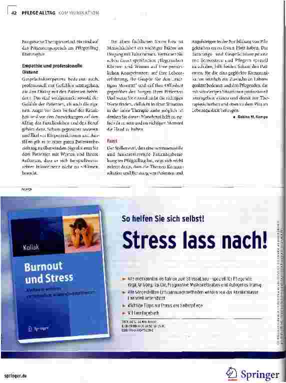 Vorschauseite 2: Wie sag ich es meinem Patienten