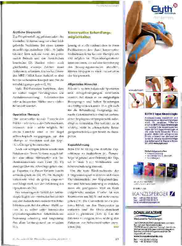Vorschauseite 3: Das Femoroazetabuläre Impingement (FAI)