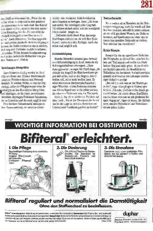 Vorschauseite 3: Leben auf Sparflamme: Ich krieg nichts rein. Konflikte um Essen und und Trinken sind oft Stellvertreter für Machtkämpfe im Altenheim