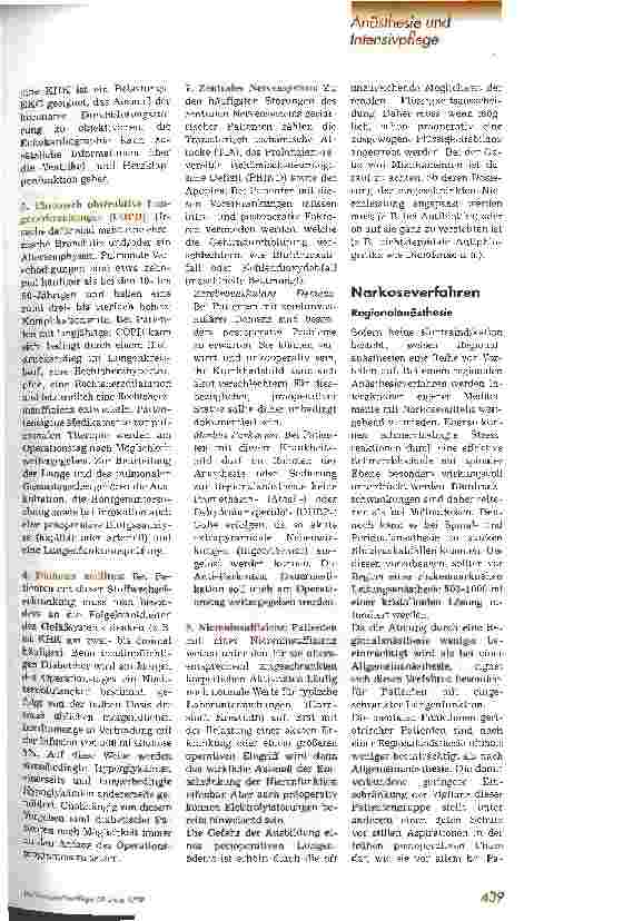 Vorschauseite 4: Geriatrische Patienten in der Anästhesie