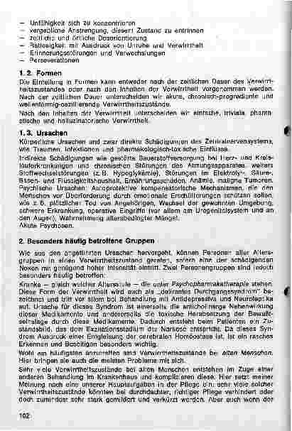Vorschauseite 2: Syndrom Verwirrtheit - Aufgaben für das Pflegepersonal 1.Teil