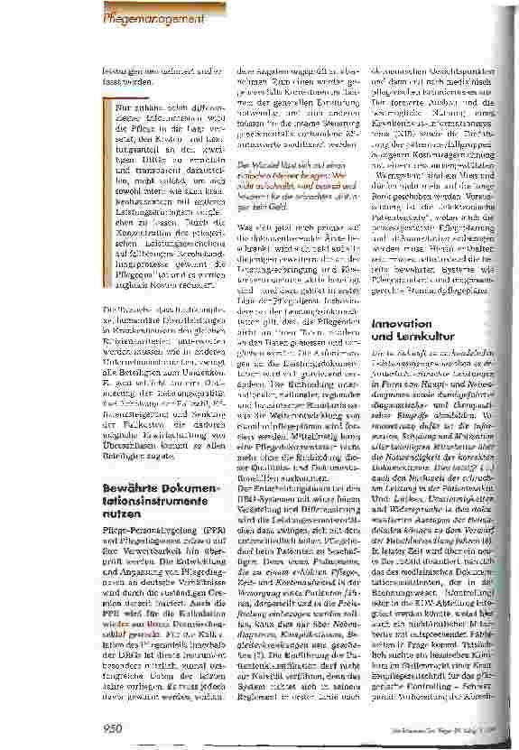 Vorschauseite 6: DRGs haben nicht nur etwas mit veränderten Abrechnungsmodalitäten zu tun - Chefaufgabe: Rationalisierungspotentiale und Wirtschaftlichkeitsreserven aufdecken