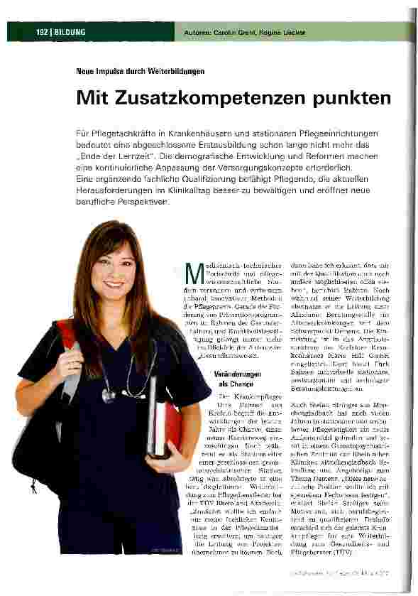 Vorschauseite 1: Mit Zusatzkompetenzen punkten
