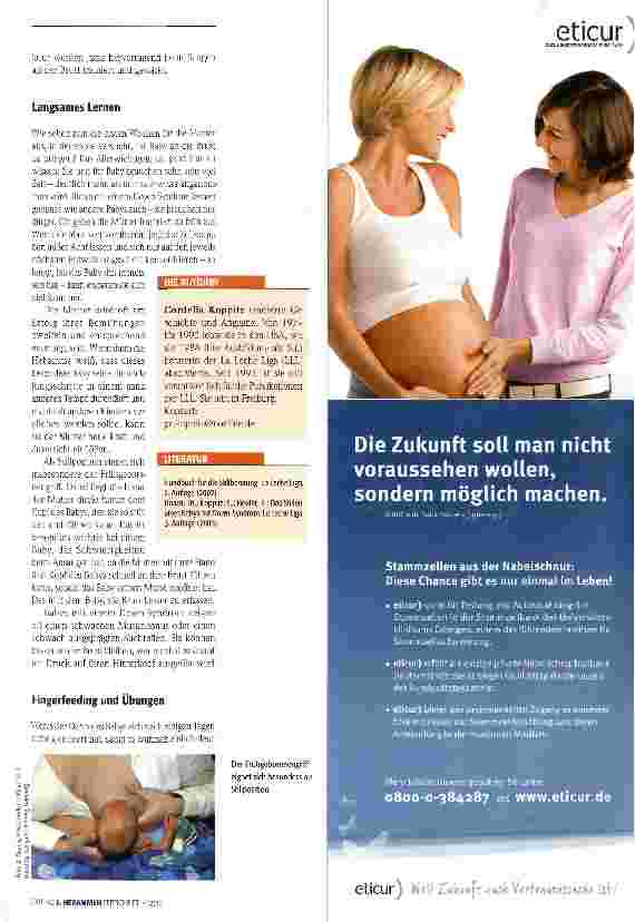 Vorschauseite 2: Stillen mit Langzeitwirkung