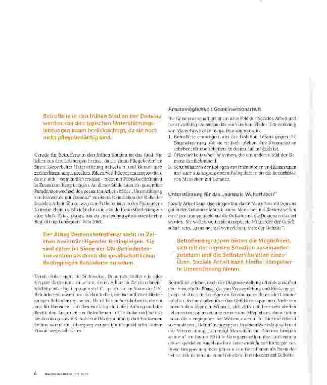 Vorschauseite 2: Selbsthilfe fördern