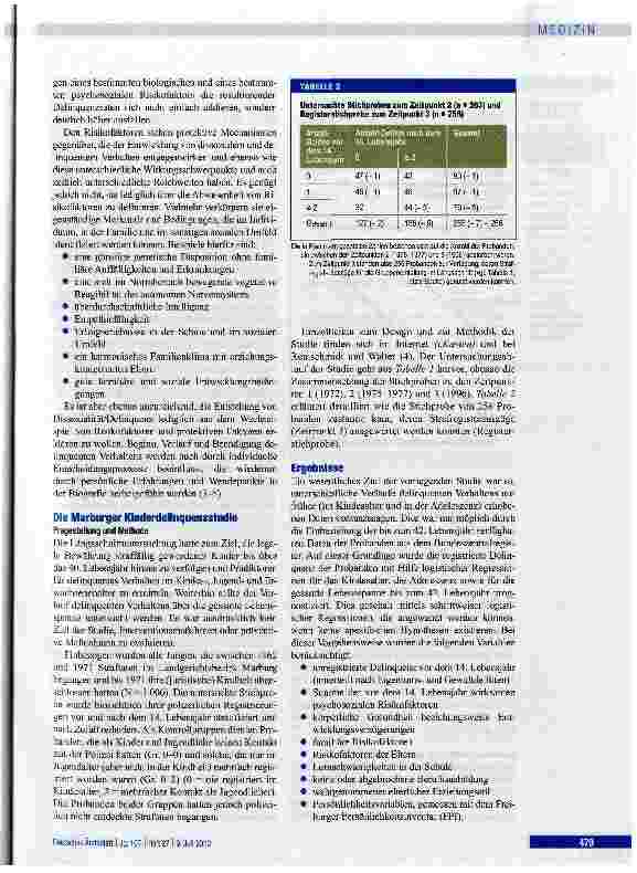 Vorschauseite 3: Was wird aus delinquenten Kindern?