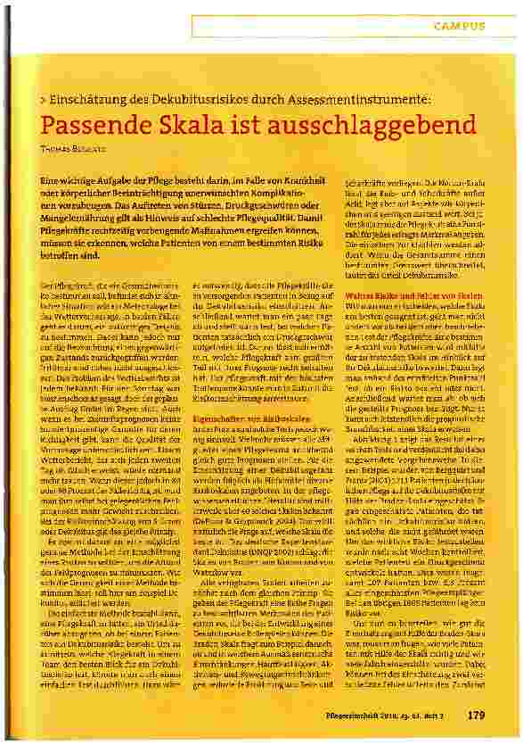 Vorschauseite 1: Passende Skala ist ausschlaggebend