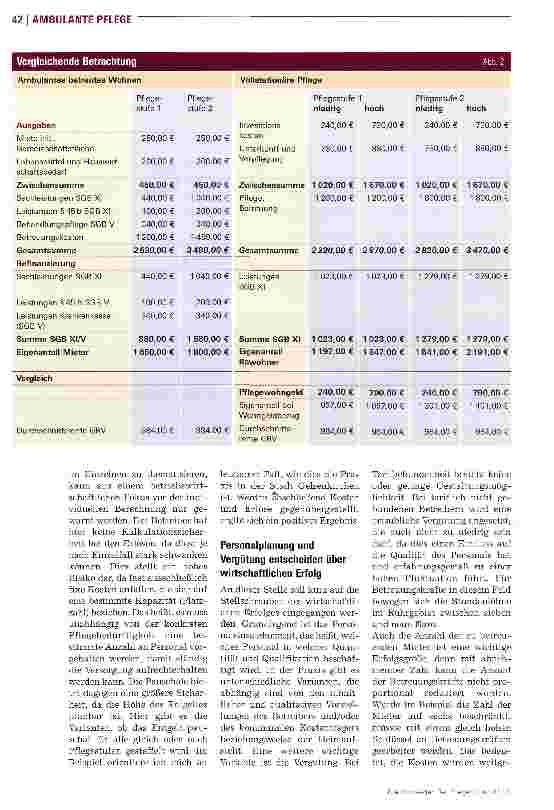 Vorschauseite 3: Ambulantes Betreutes Wohnen - eine betriebswirtschaftliche Betrachtung