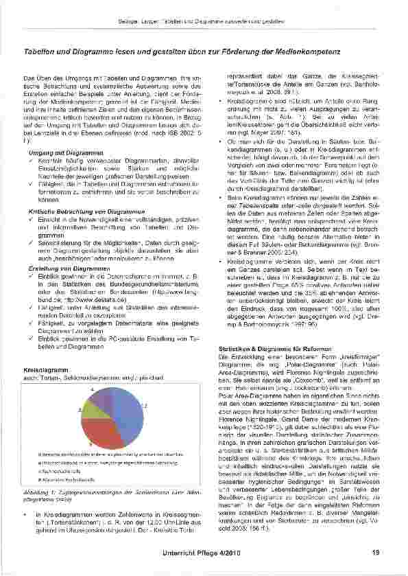 Vorschauseite 2: Tabellen und Diagramme (un)missverständlich auswerten und gestalten