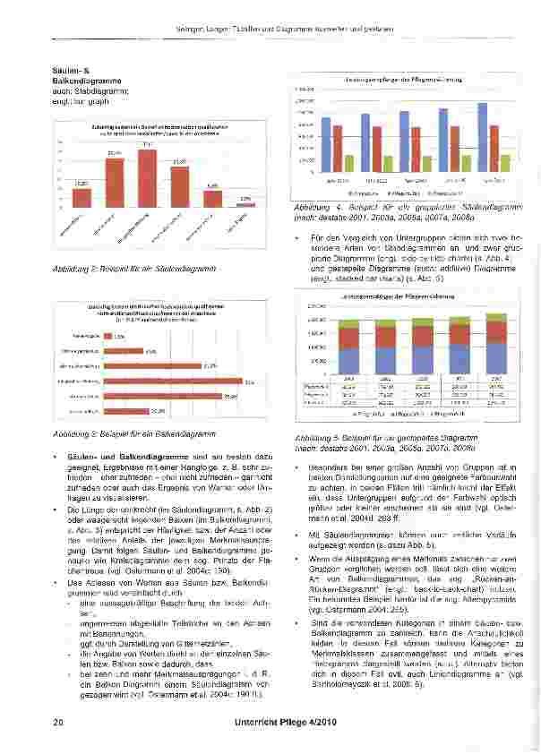 Vorschauseite 3: Tabellen und Diagramme (un)missverständlich auswerten und gestalten