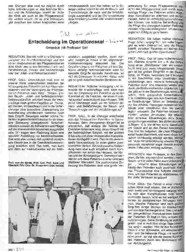 Vorschauseite 3: Die Chirurgische Universitäts-Klinik Erlangen Bauchund Thorax, Herzund Gefäßund Unfall-Chirurgie