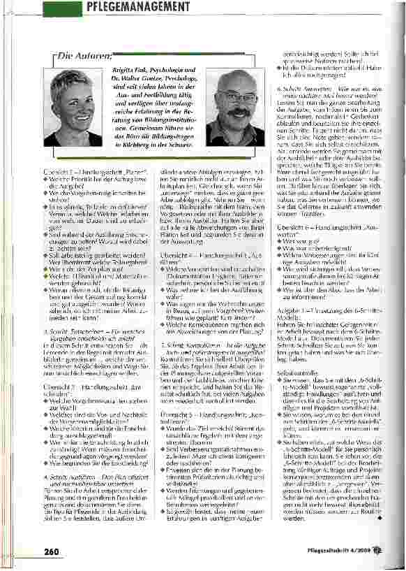 Vorschauseite 4: Neue Anforderungn mit neuen Qualifikationen bewältigen