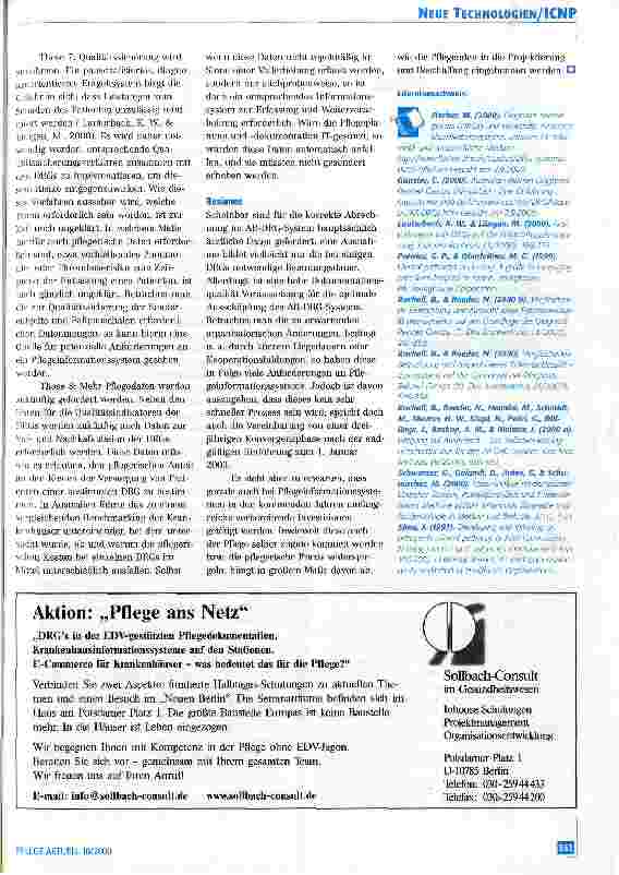 Vorschauseite 4: DRGs - Der Einfluss auf die Pflegeinformationssysteme