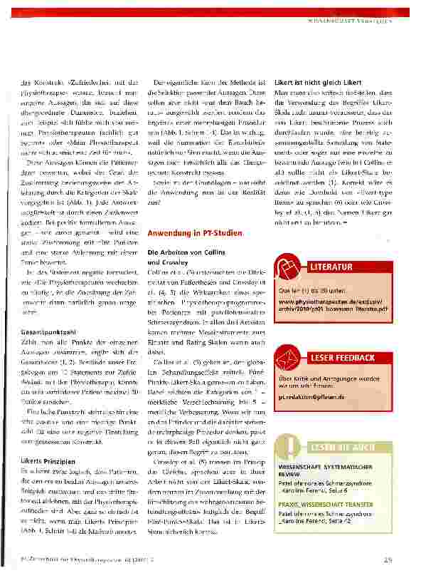 Vorschauseite 2: Messung von Einstellungen