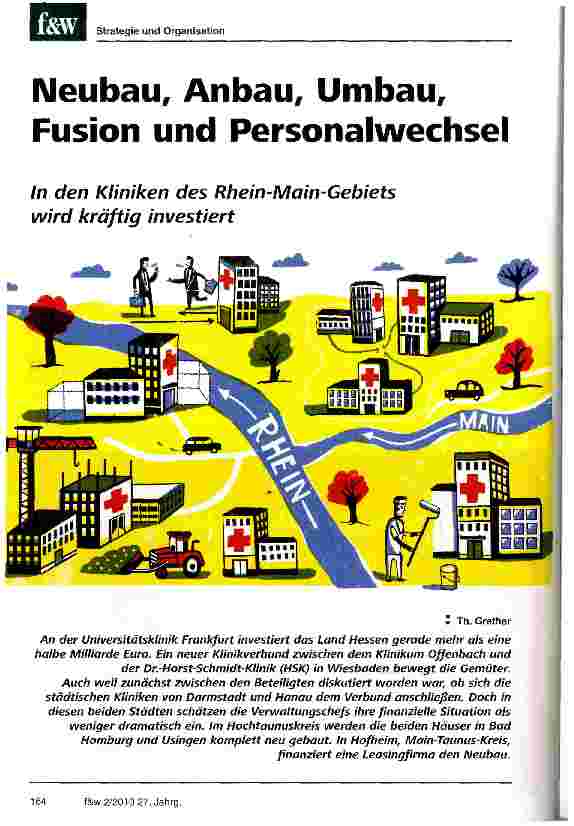 Vorschauseite 1: Neubau, Anbau, Umbau, Fusion und Personal Wechsel