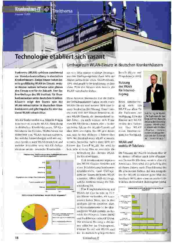 Vorschauseite 1: Technologie etabliert sich rasant