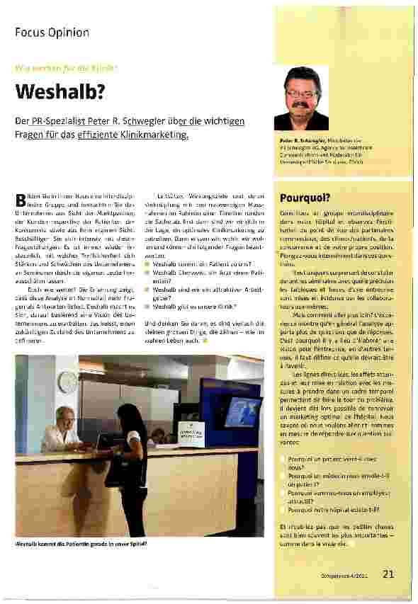 Vorschauseite 1: Weshalb?