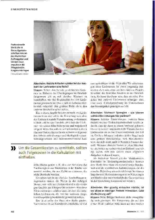 Vorschauseite 3: Einkaufen will gelernt sein