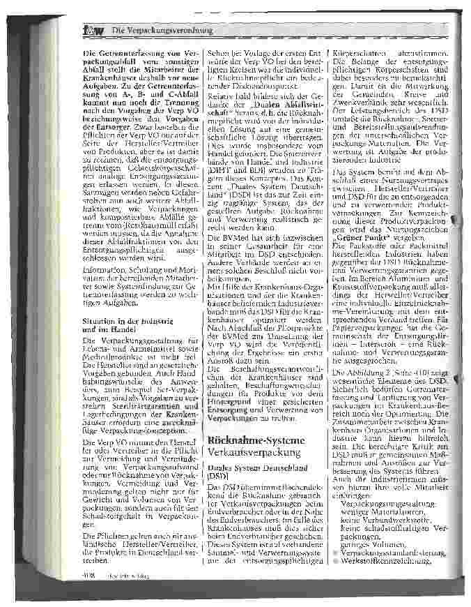 Vorschauseite 3: Die Verpackungsverordnung