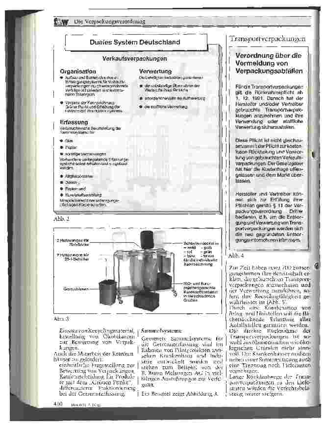 Vorschauseite 4: Die Verpackungsverordnung