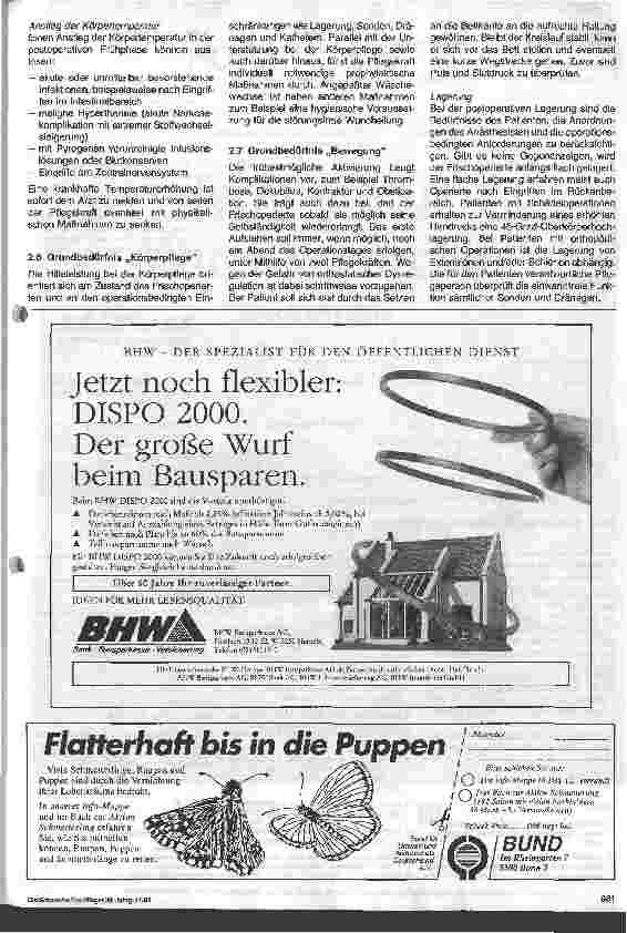 Vorschauseite 5: Pflege in Therapie und Diagnostik 13. Folge: Postoperative Überwachung und Pflege