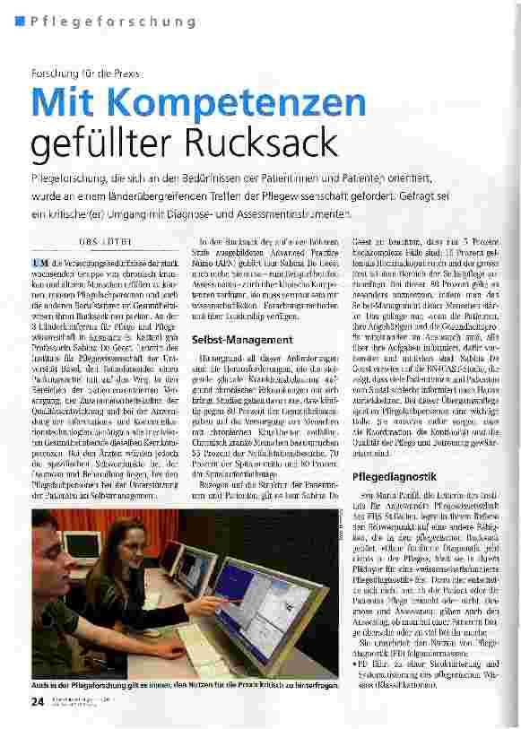 Vorschauseite 1: Mit Kompetenzen gefüllter Rucksack
