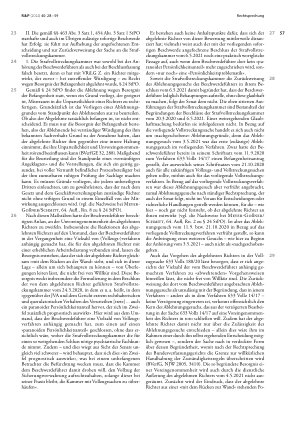 Vorschauseite 4: Befangenheit eines Richters im Vollstreckungsverfahren