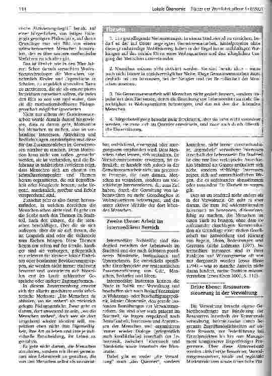 Vorschauseite 2: Quartiermanagement als kommunales Gestaltungsprinzip