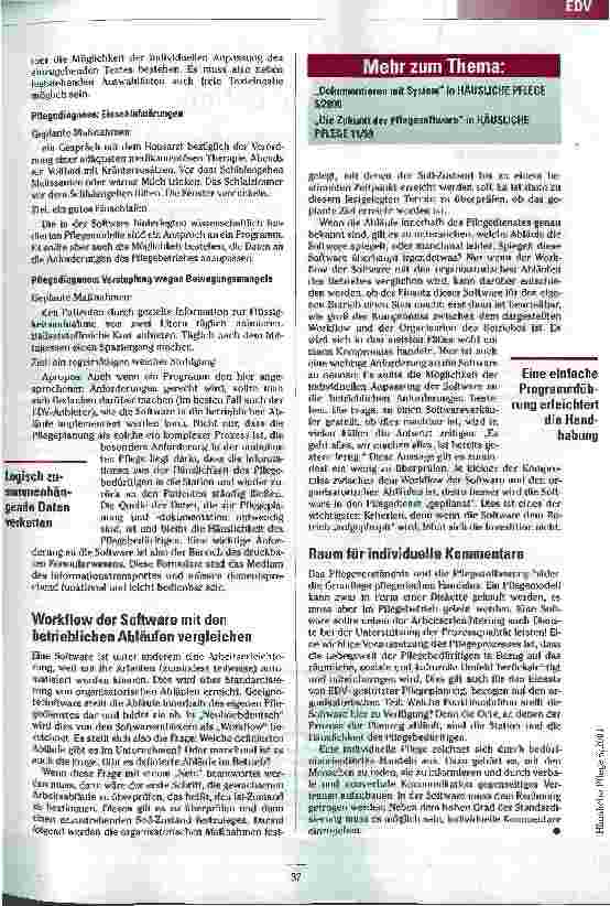Vorschauseite 3: Eine Brücke zwischen Praxis und Technik
