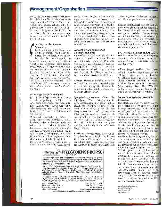 Vorschauseite 3: ... was kann ich für Sie tun? Auch am Telefon gilt: Der erste Eindruck bleibt