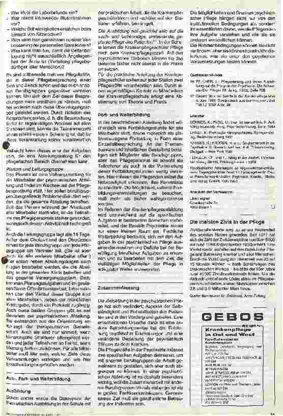 Vorschauseite 5: Möglichkeiten und Grenzen der Pflege in einer Psychiatrischen Abteilung an einem Allgemeinkrankenhaus - 2. Teil. Klinikum Niederberg. .